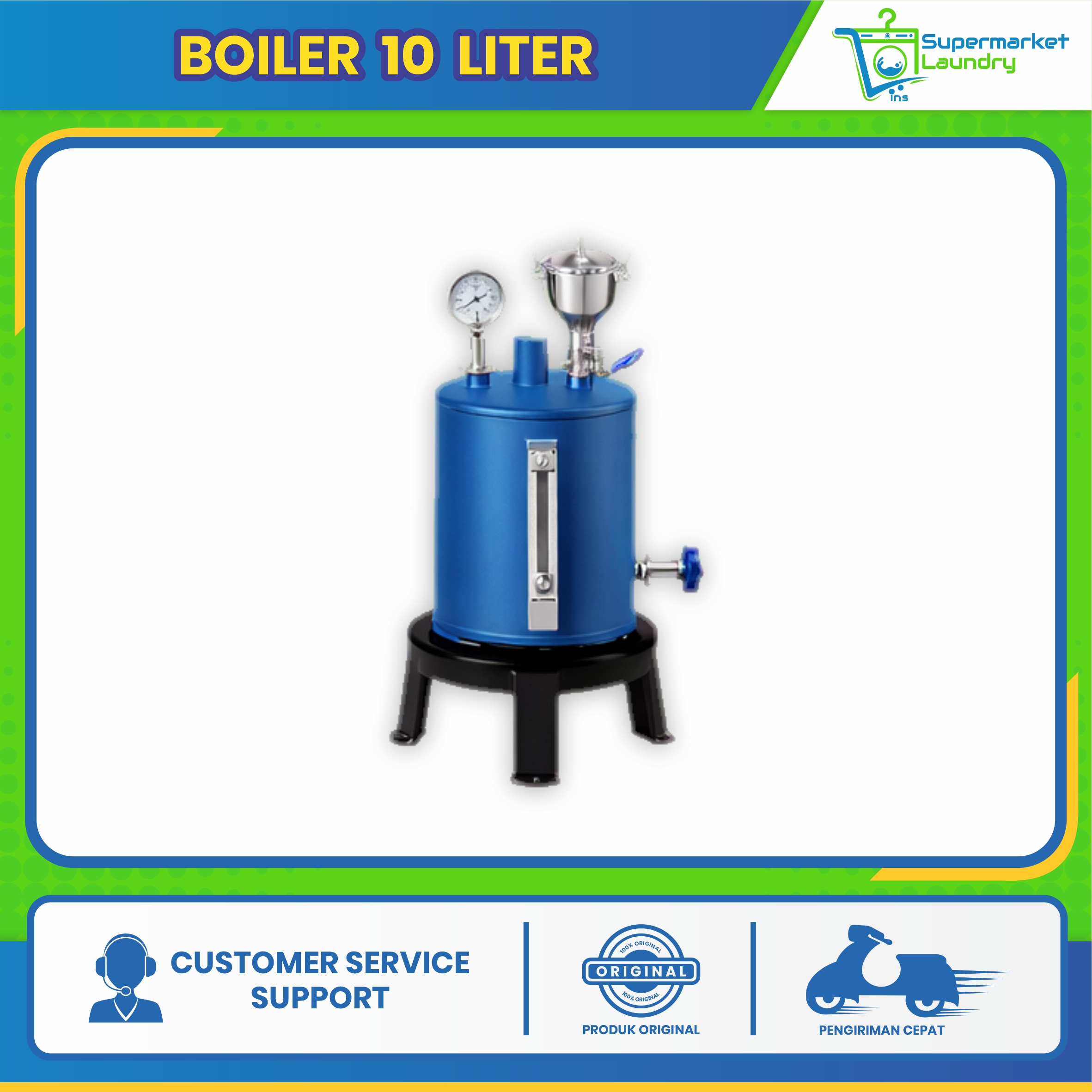 Boiler Setrika Uap Laundry - Image 2