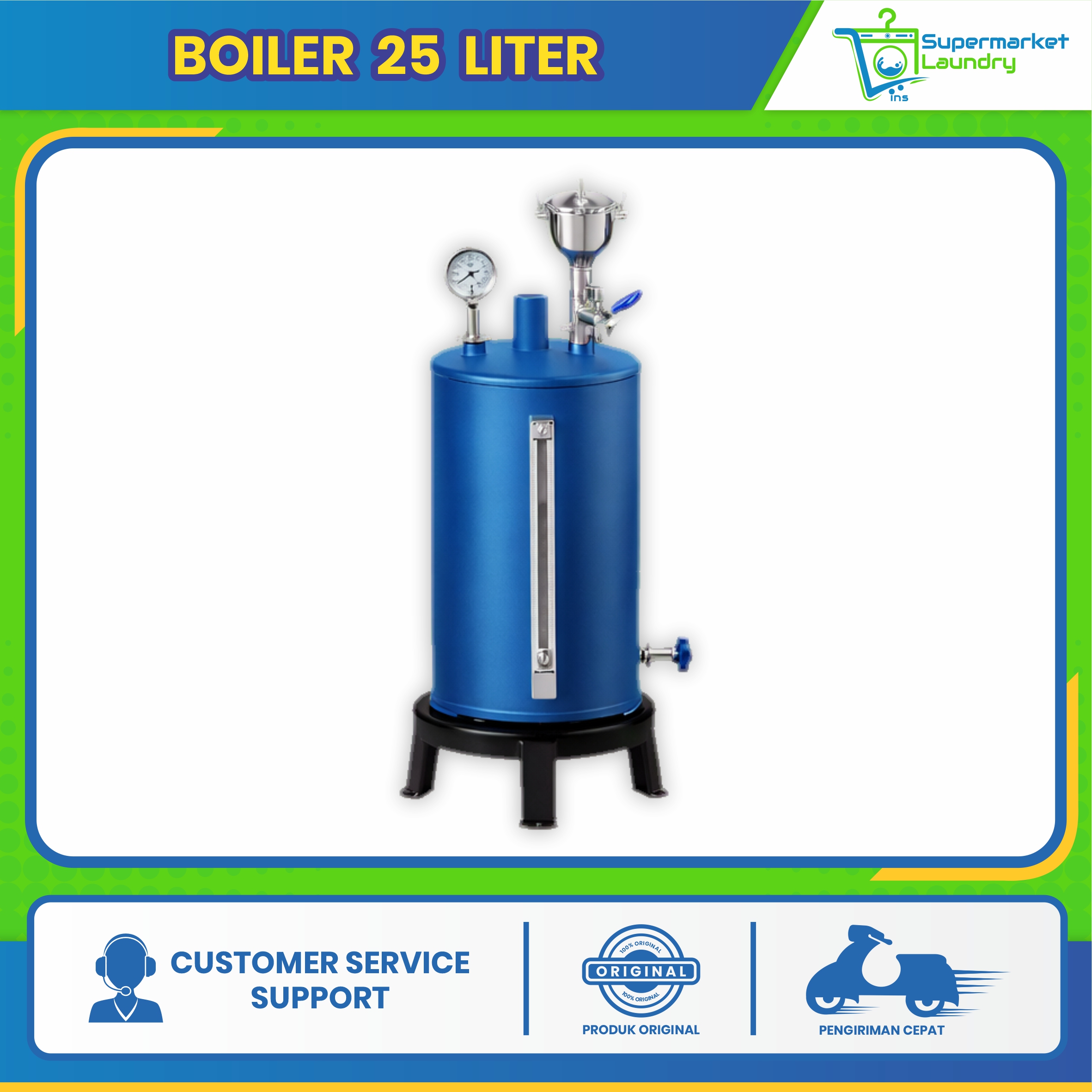 Boiler Setrika Uap Laundry - Image 4