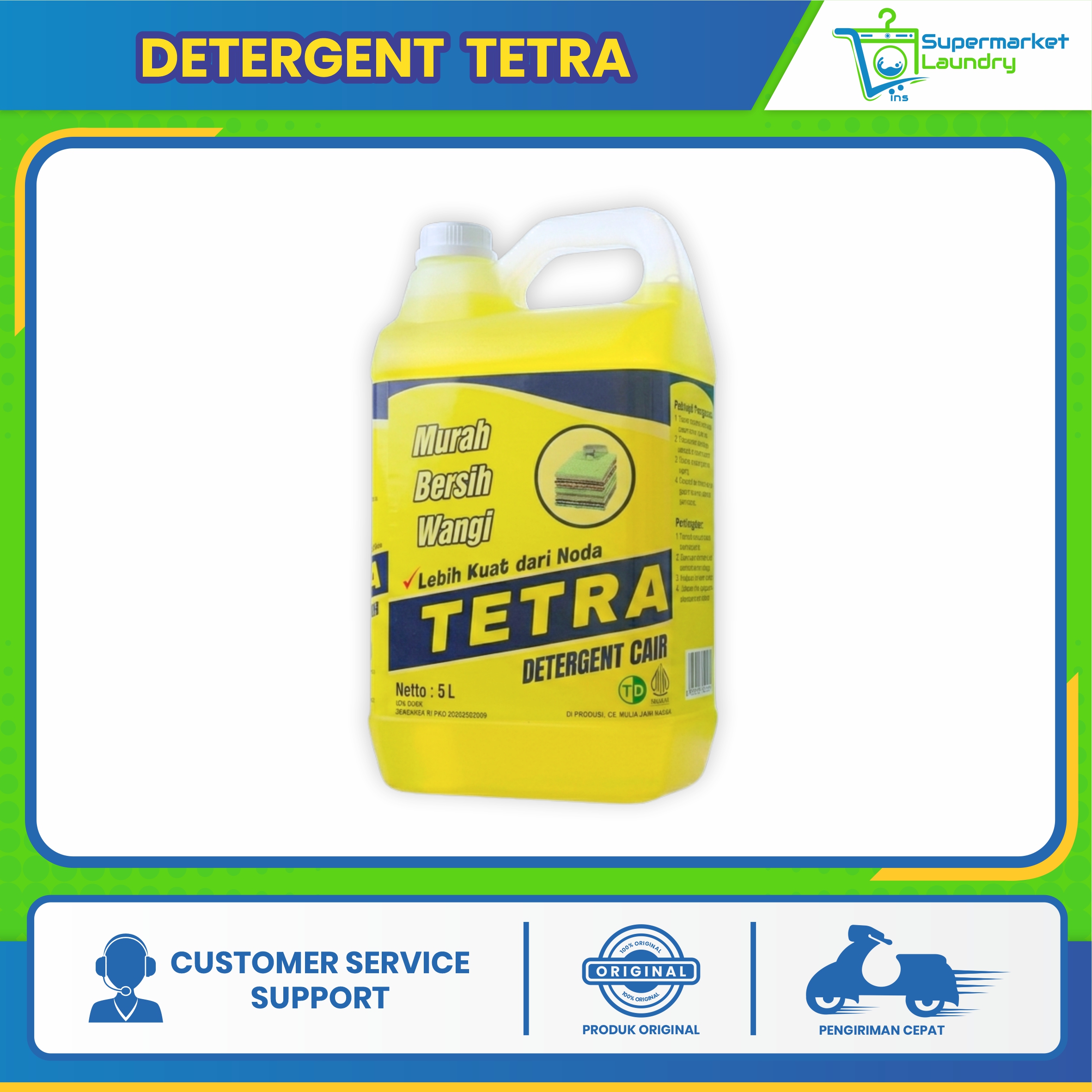 Detergent Tetra 5 Liter