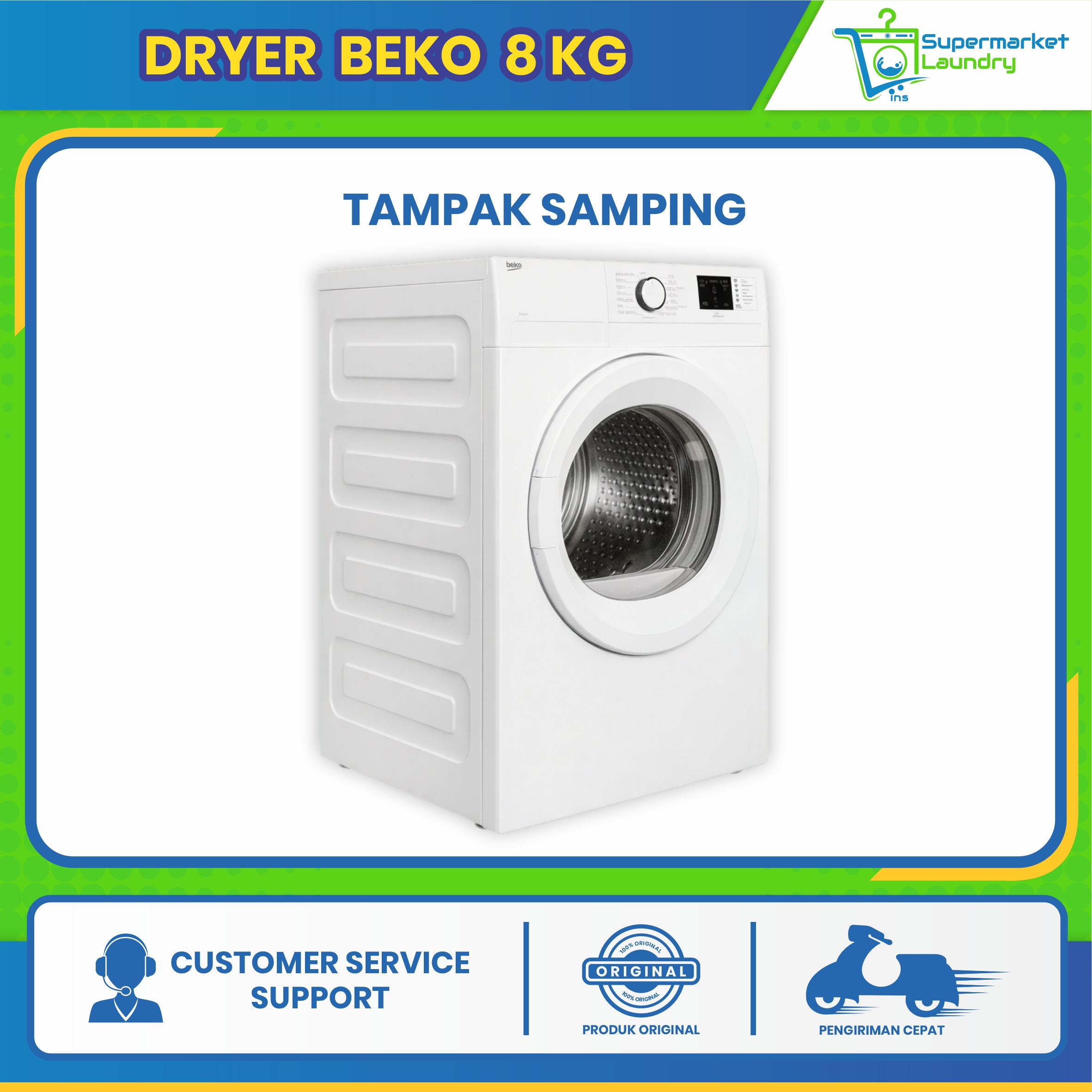 Mesin Pengering Beko 8 Kg - Image 2
