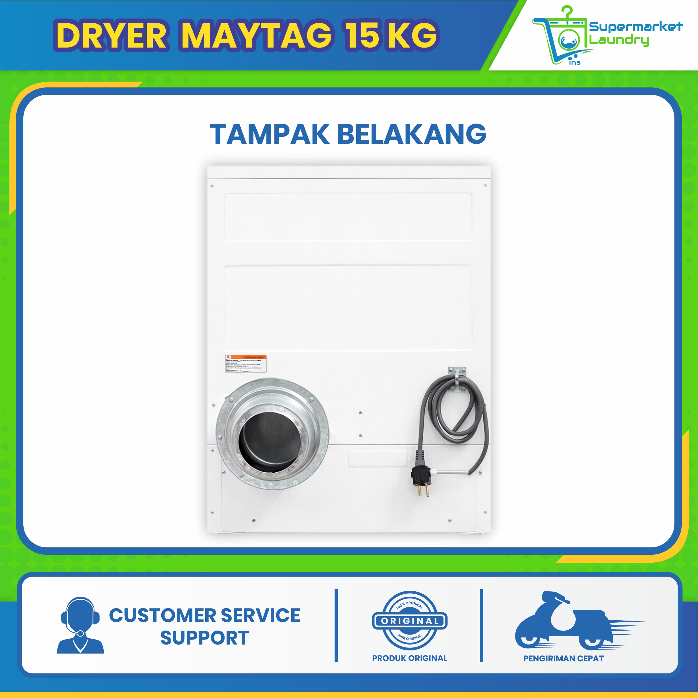 Mesin Pengering Maytag 15 Kg - Image 4