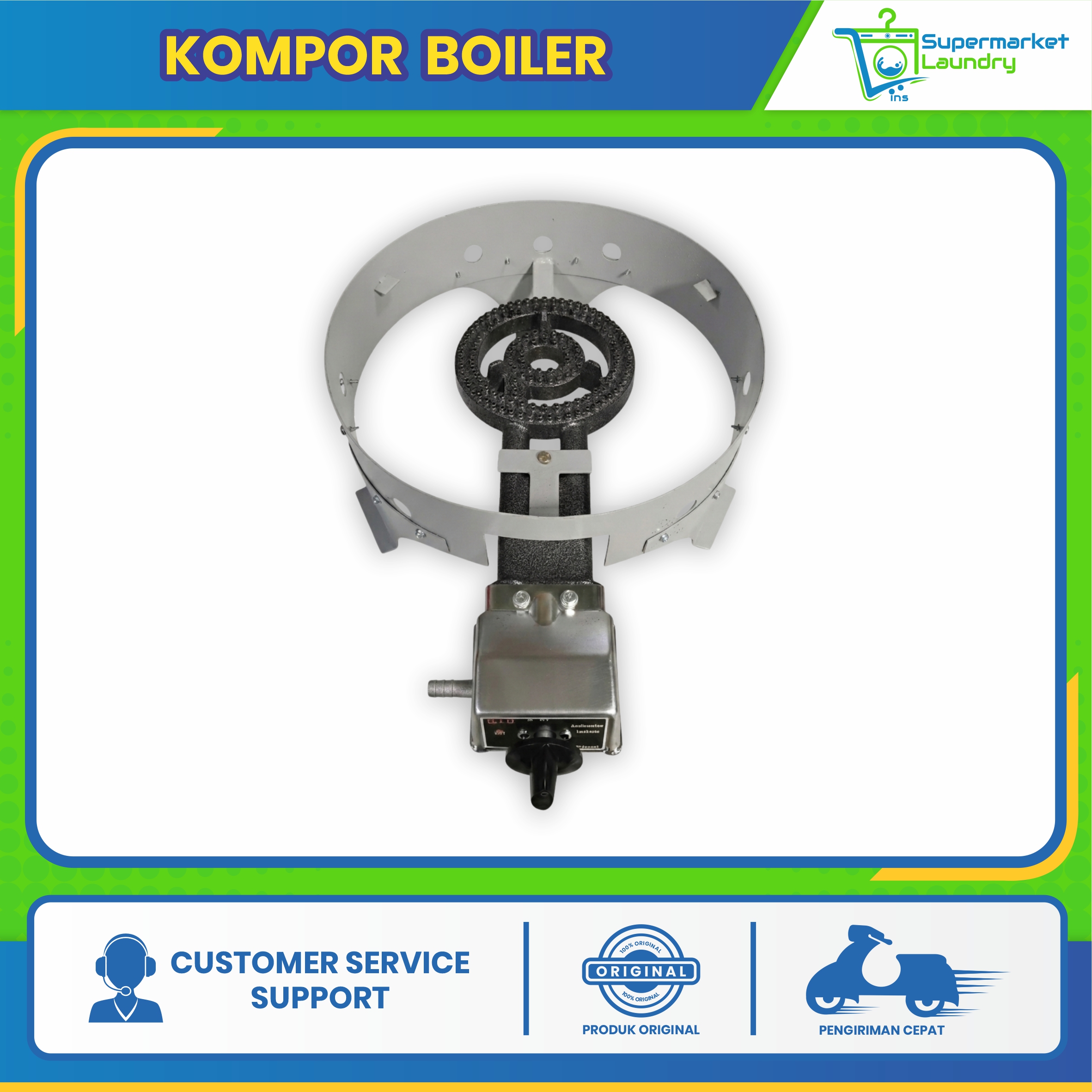Kompor Boiler Setrika Uap