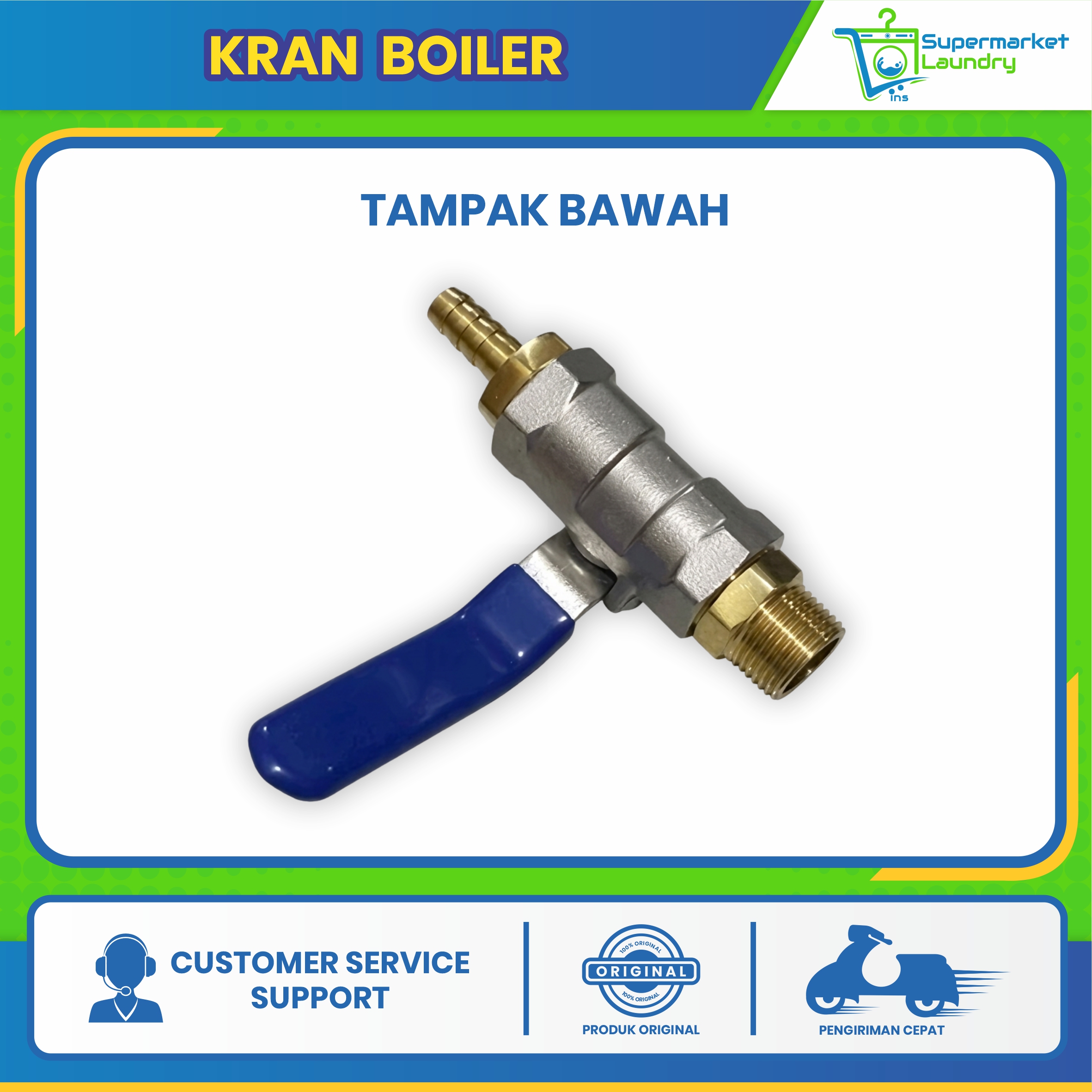 Kran Boiler Setrika Uap - Image 2