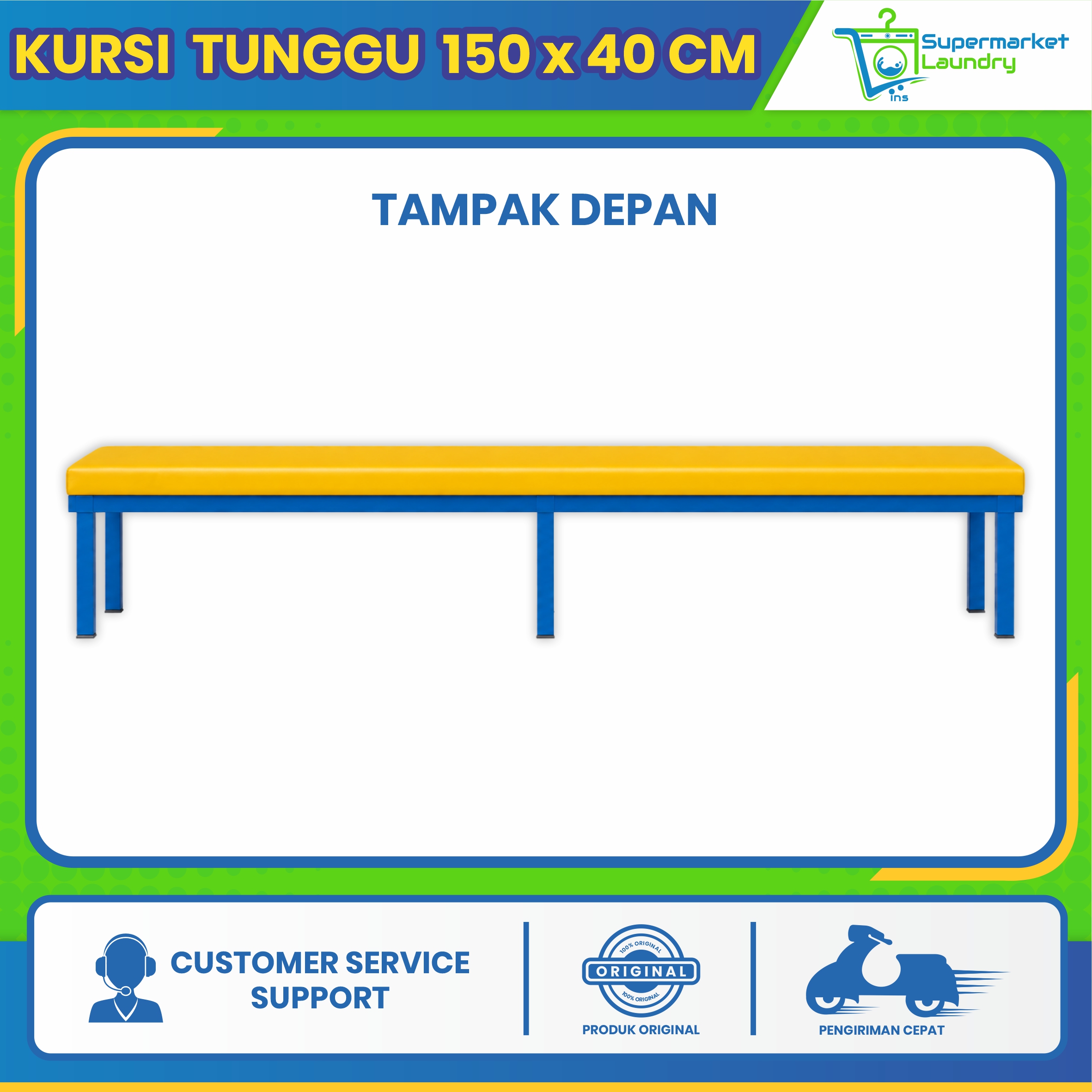Kursi Tunggu 150 x 40 Cm
