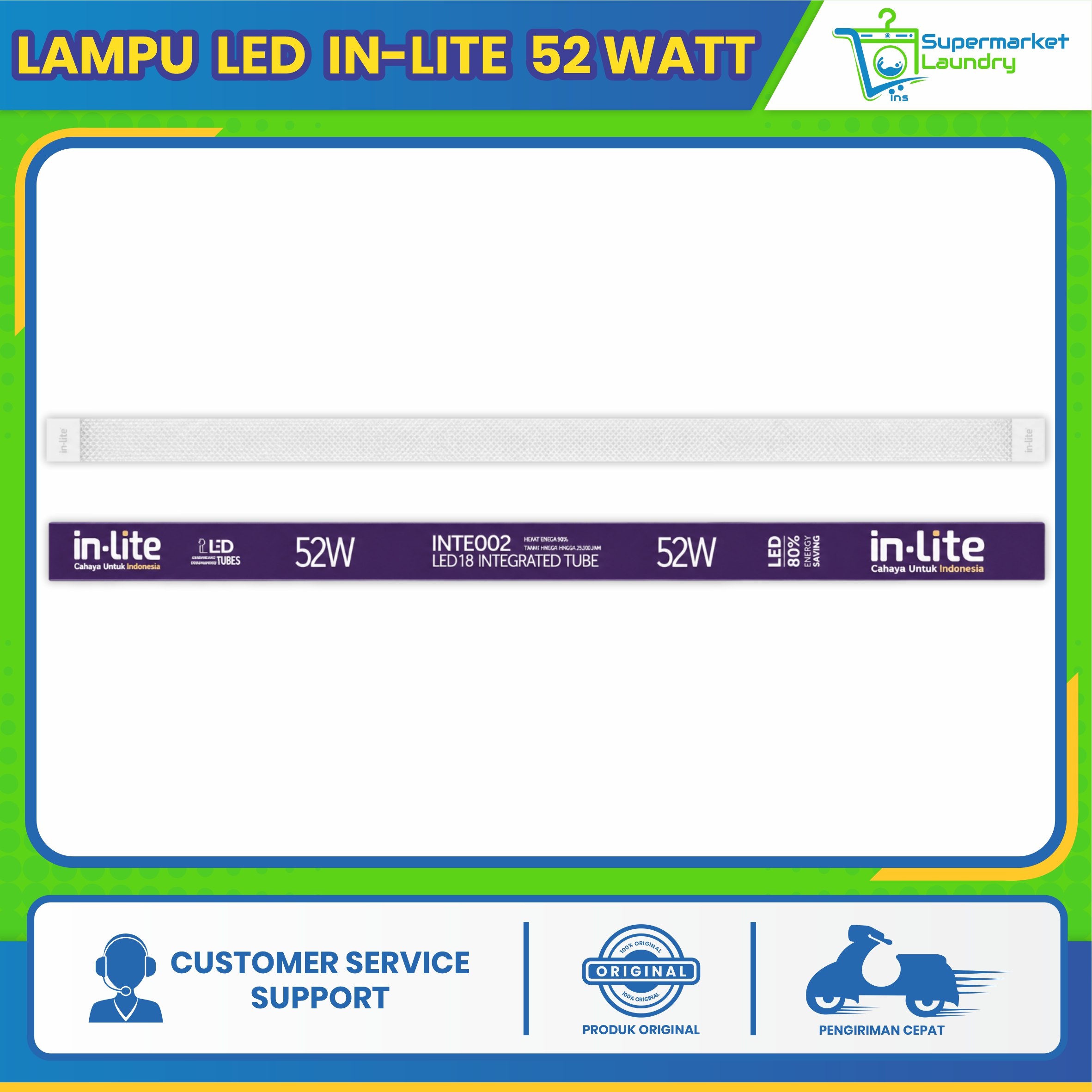 Lampu LED IN-LITE 52 Watt