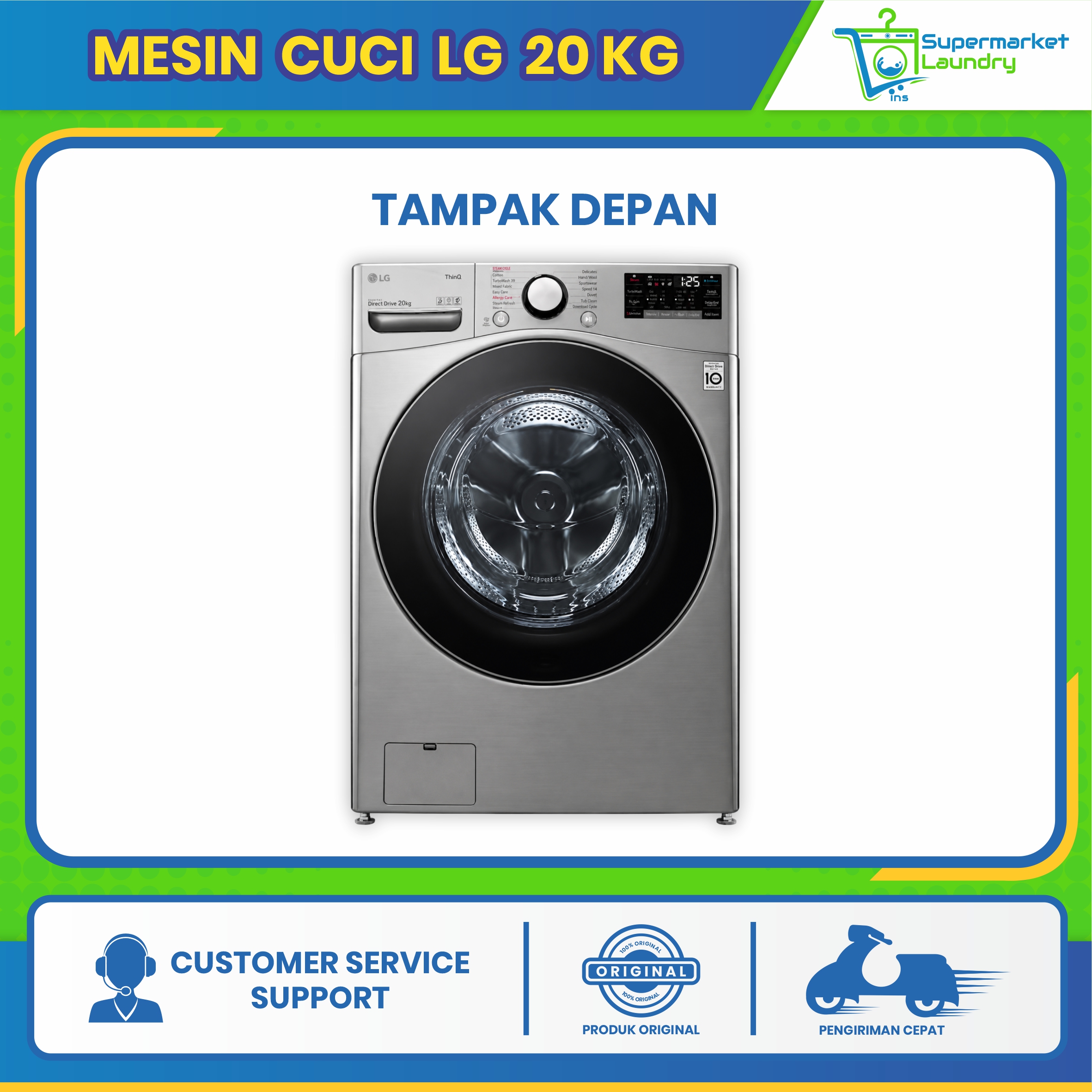 Mesin Cuci LG 20 Kg