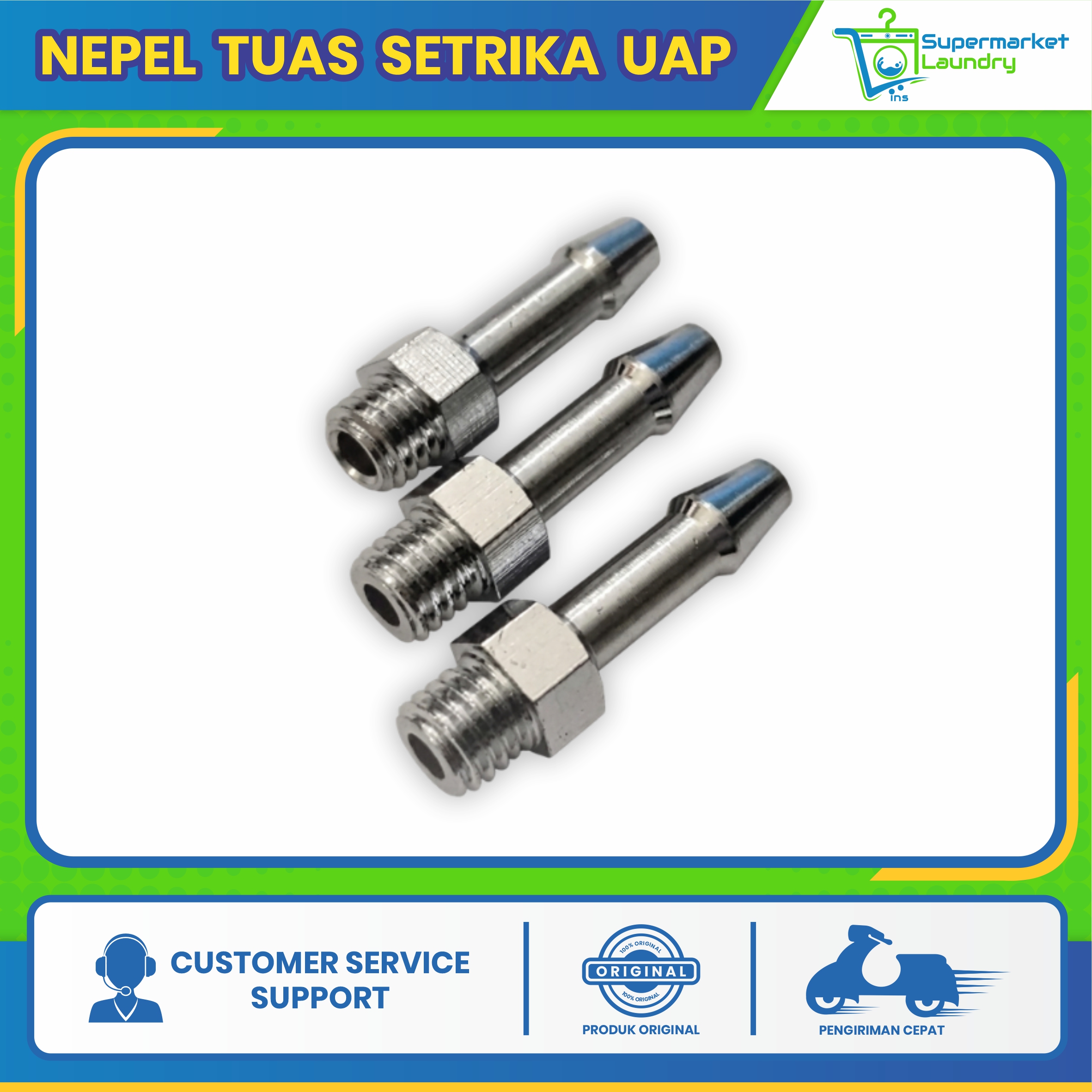Nepel Tuas Setrika Uap
