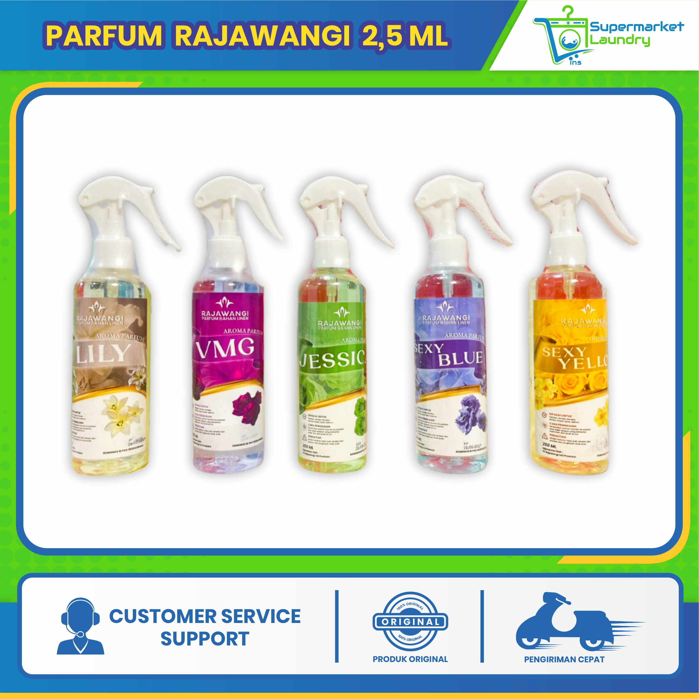 Parfume Laundry Rajawangi 250 ML