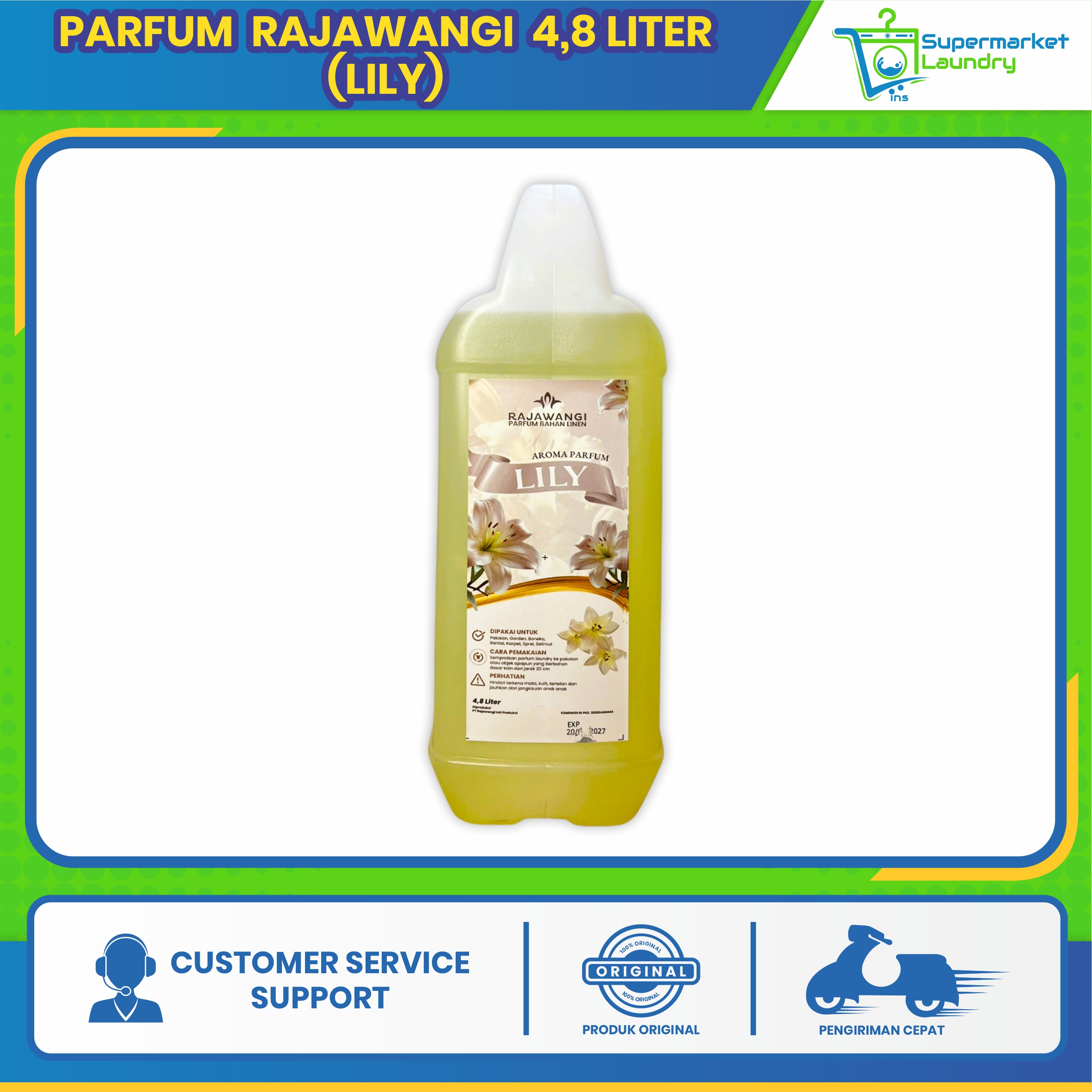 Parfume Laundry Rajawangi 5 Liter - Image 9