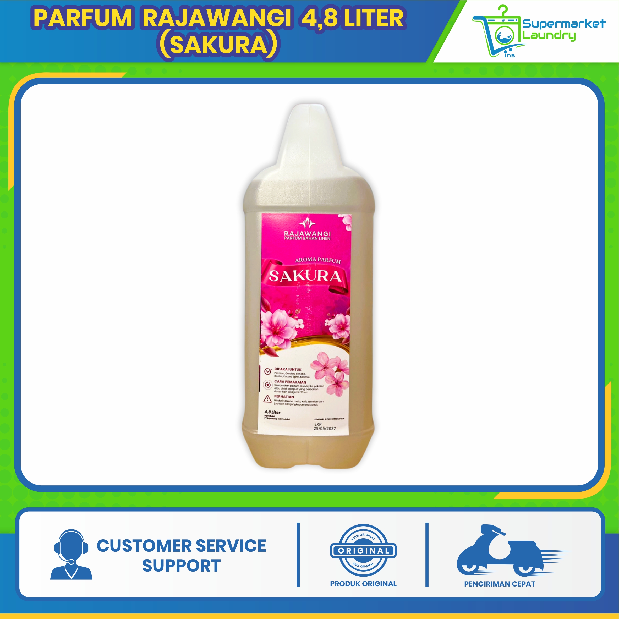 Parfume Laundry Rajawangi 5 Liter - Image 7