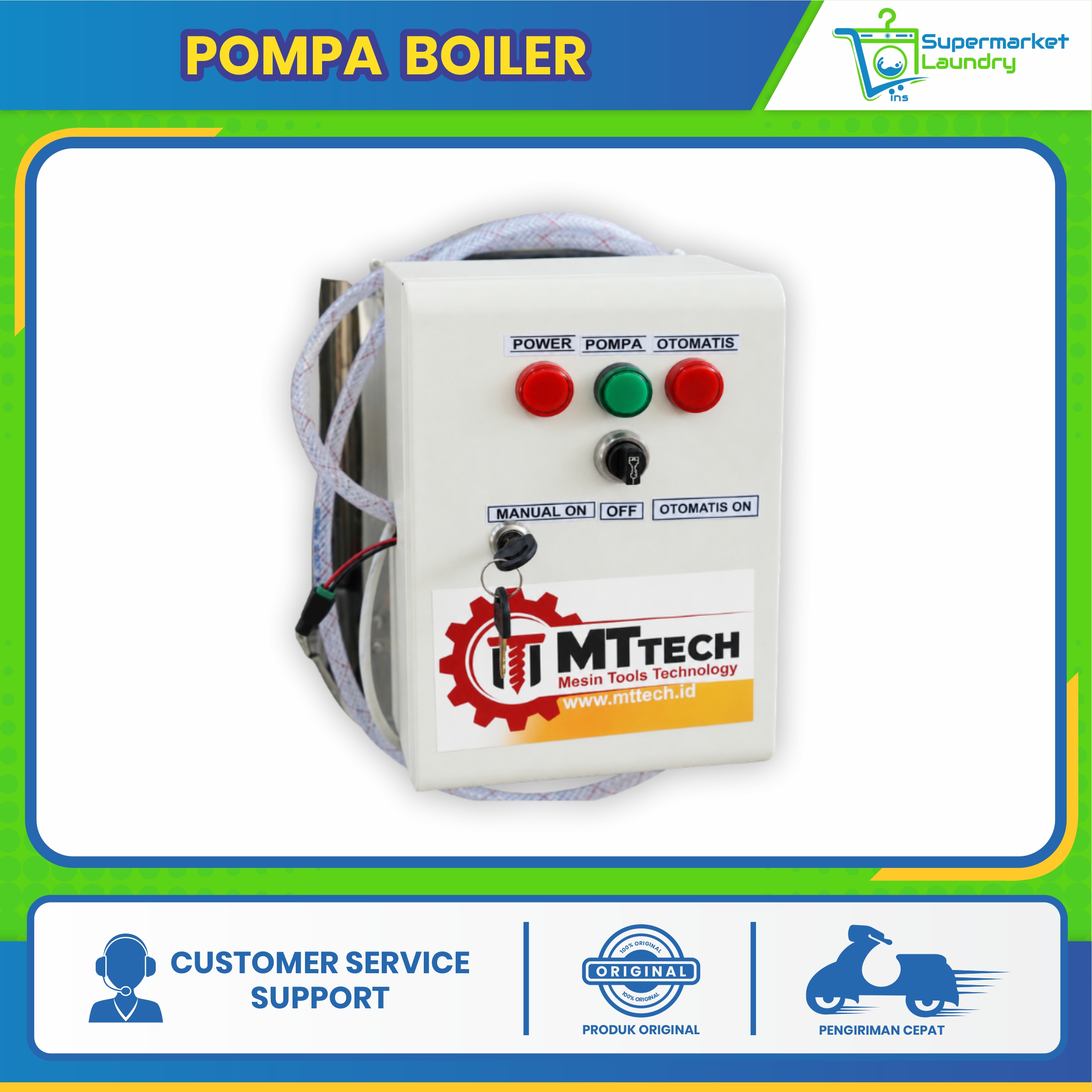 Pompa Boiler Otomatis