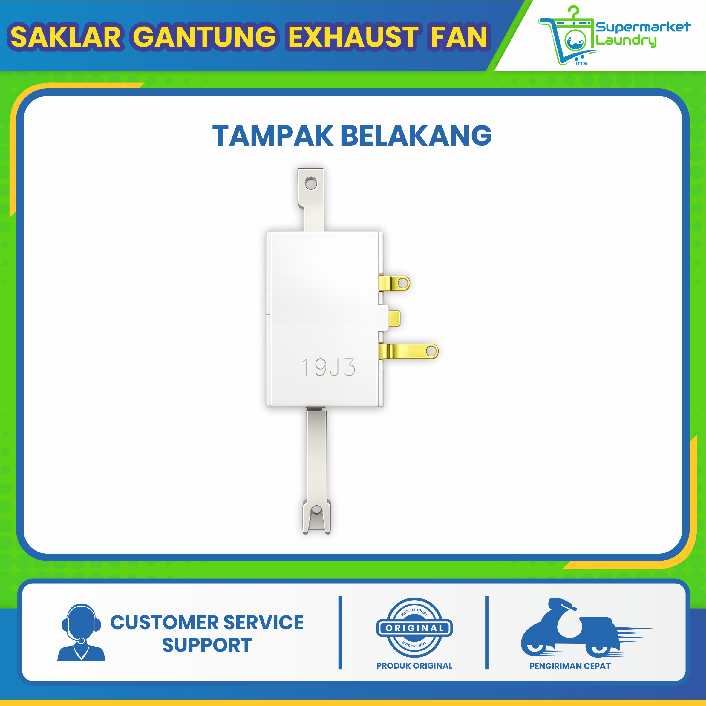 Saklar Gantung Exhaust Fan - Image 2
