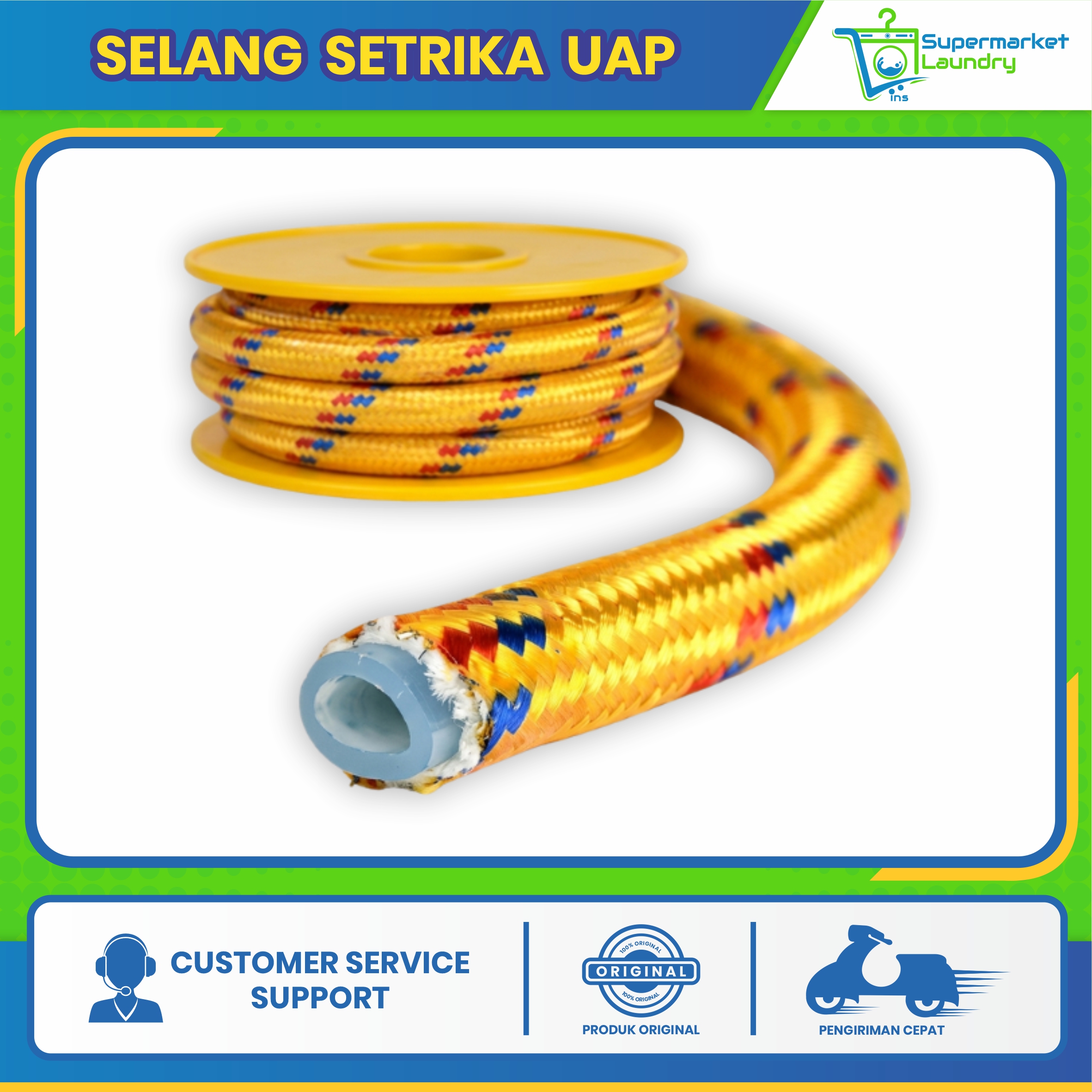 Selang Setrika Uap Laundry
